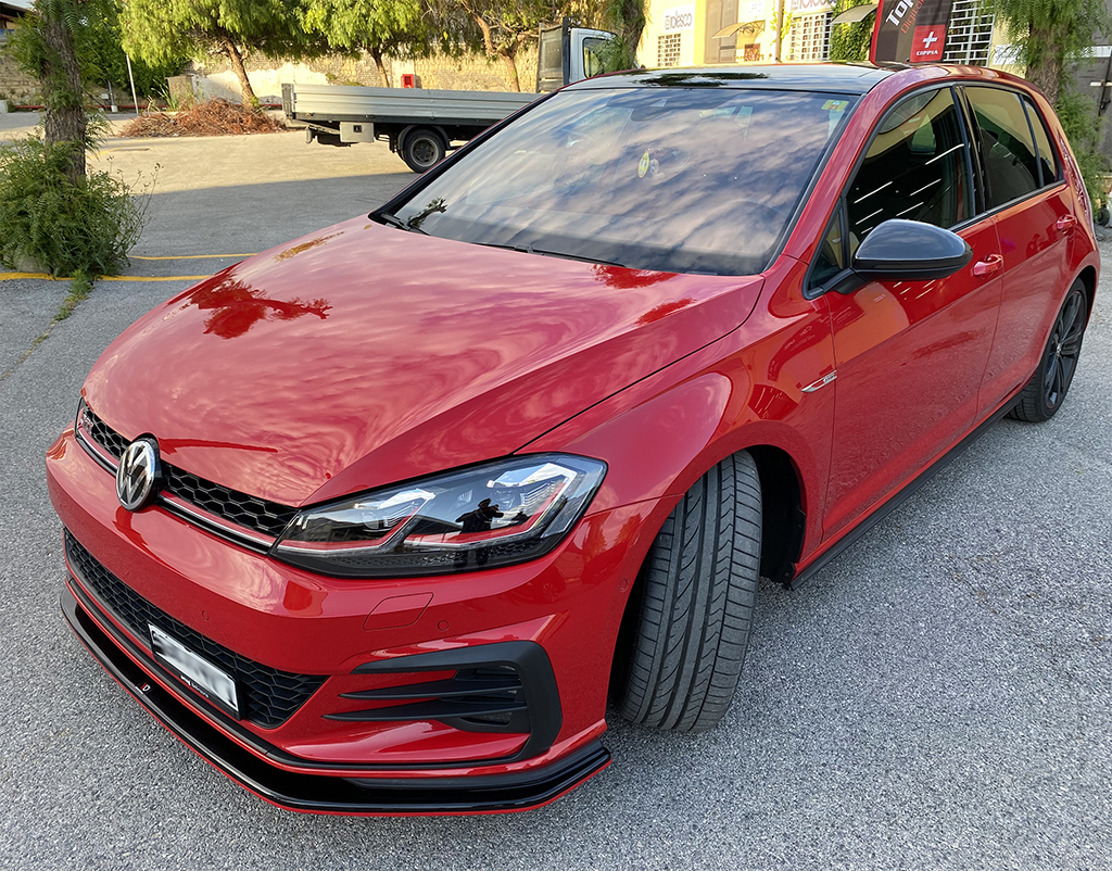 VW GTI red