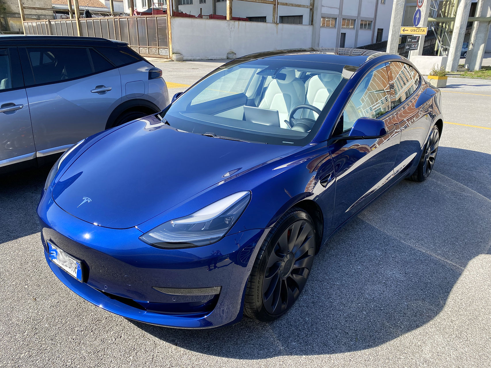 Tesla Performance Blu